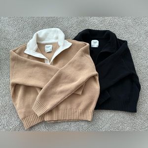 2 Abercrombie polo sweaters